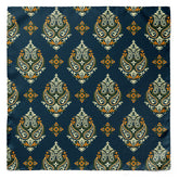 GREEN & YELLOW MYSTERY SILK POCKET SQUARE